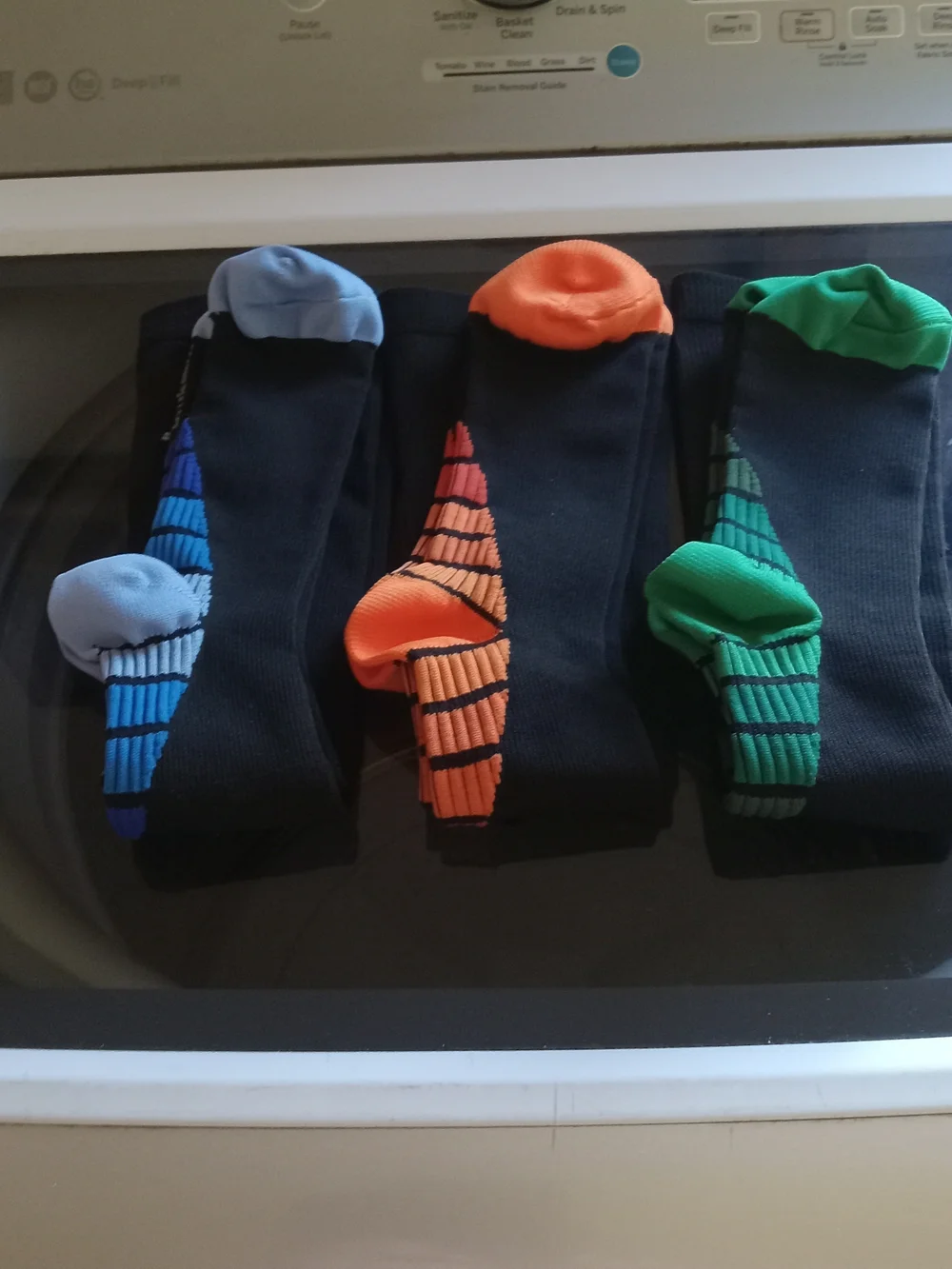 Black Compression Crew Women's Socks- All 3 Pairs